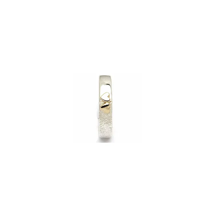 Trauring von rs of scandinavia in Silber und Gelbgold