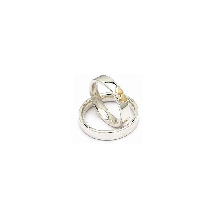 Trauringe von rs of scandinavia in Silber und Gelbgold