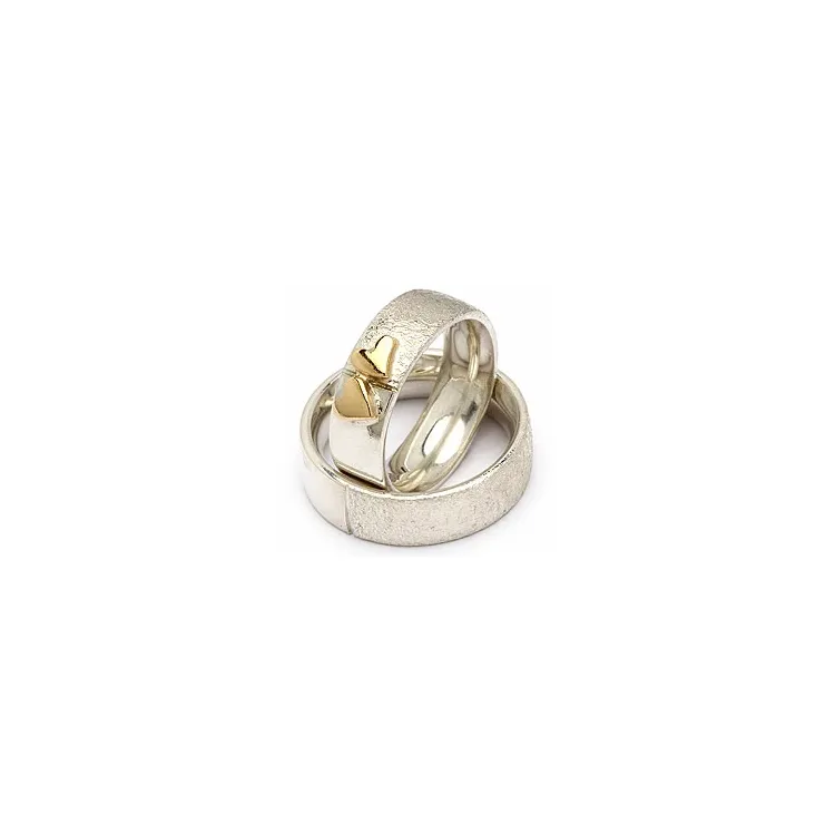 Trauringe von rs of scandinavia in Silber und Gelbgold