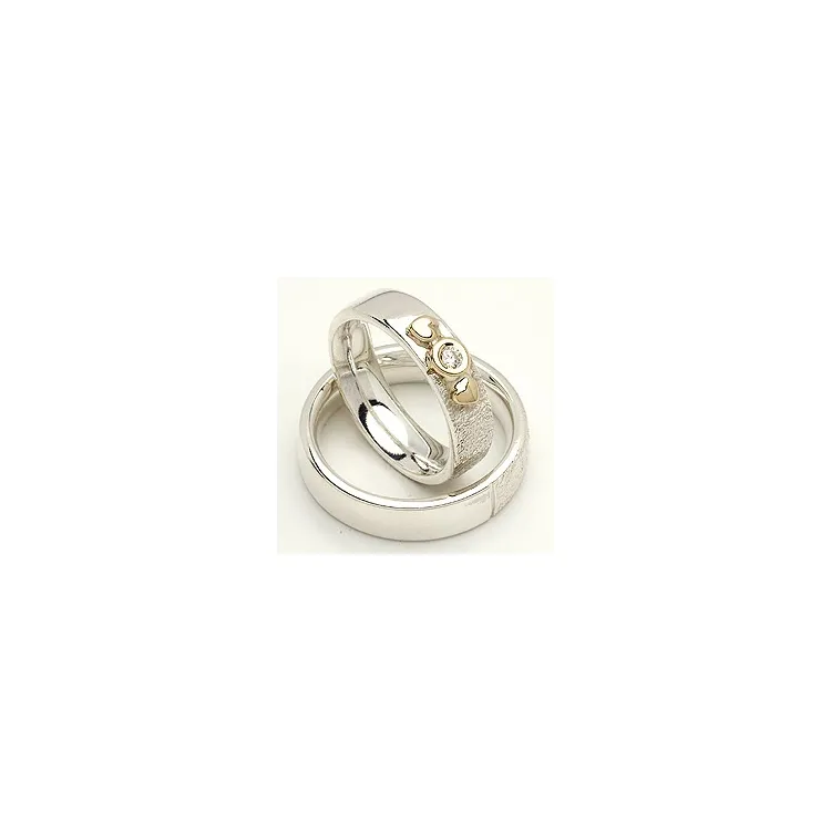 Trauringe von rs of scandinavia in Silber und Gelbgold
