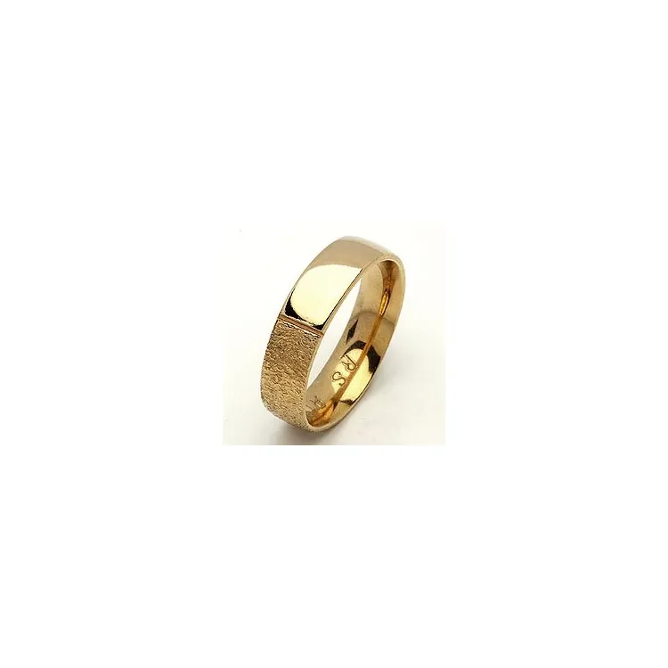 Trauring von rs of scandinavia in 8 Karat Gold