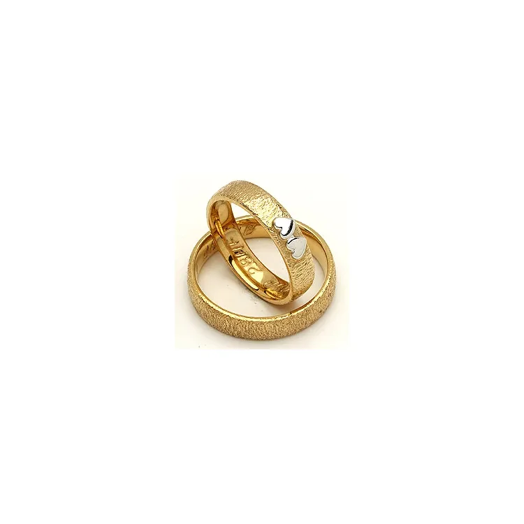Trauringe von rs of scandinavia in 14 Karat Gold- und Weißgold