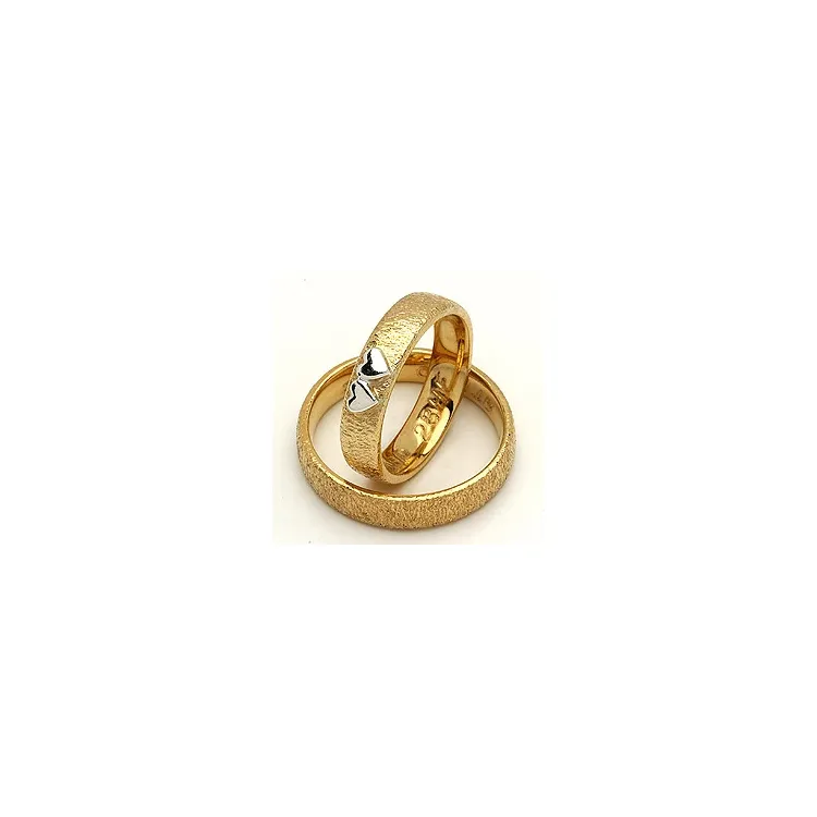 Trauringe von rs of scandinavia in 14 Karat Gold- und Weißgold