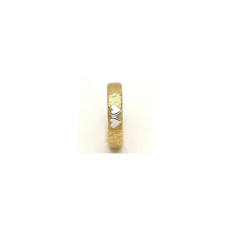 Trauring von rs of scandinavia in 14 Karat Gold- und Weißgold