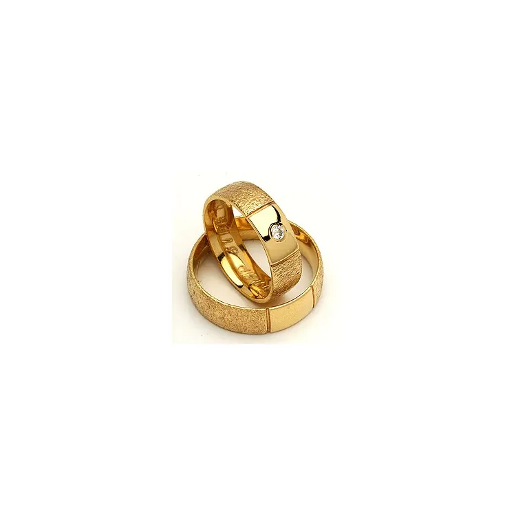 Trauringe von rs of scandinavia in 14 Karat Gold 0.03 ct