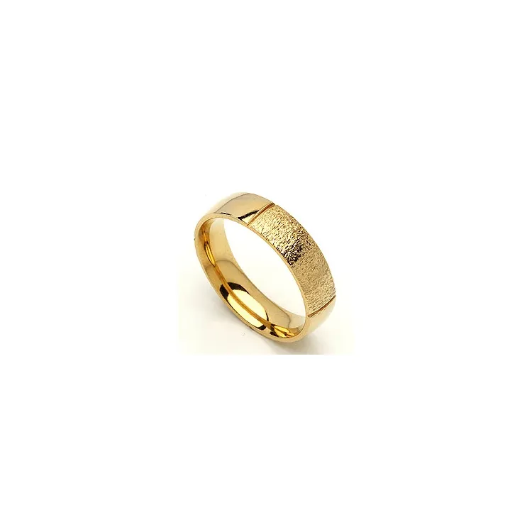 Trauring von rs of scandinavia in 14 Karat Gold