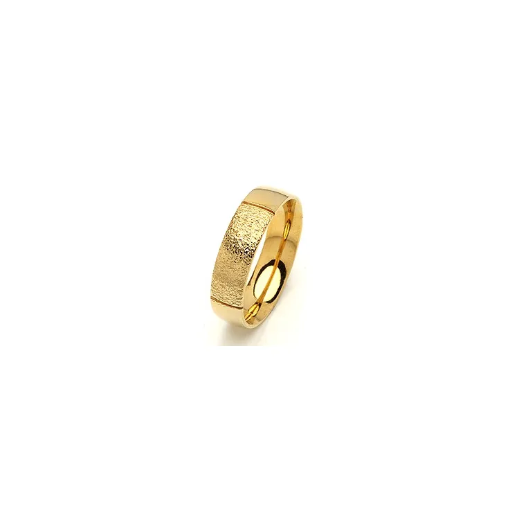 Trauring von rs of scandinavia in 14 Karat Gold