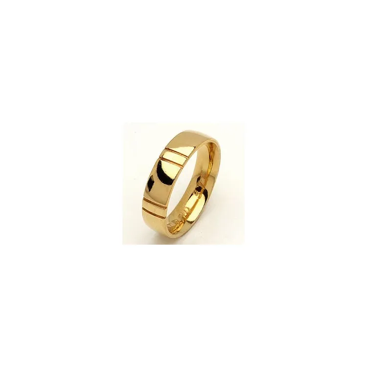 Trauring von rs of scandinavia in 8 Karat Gold