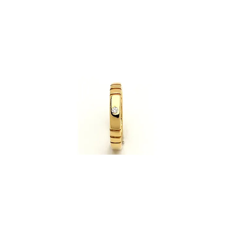 Trauring von rs of scandinavia in 14 Karat Gold 0,02 ct