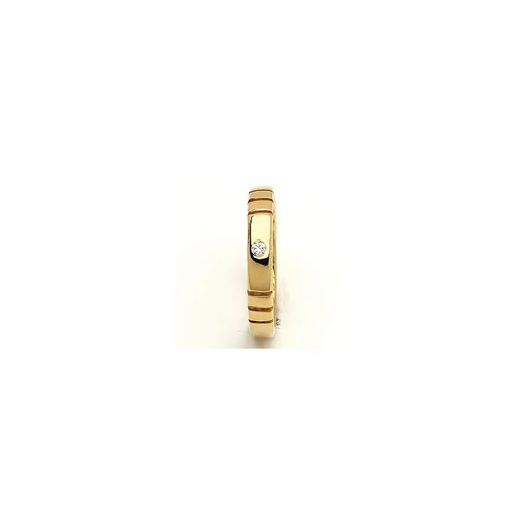 Trauring von rs of scandinavia in 8 Karat Gold 0,02 ct
