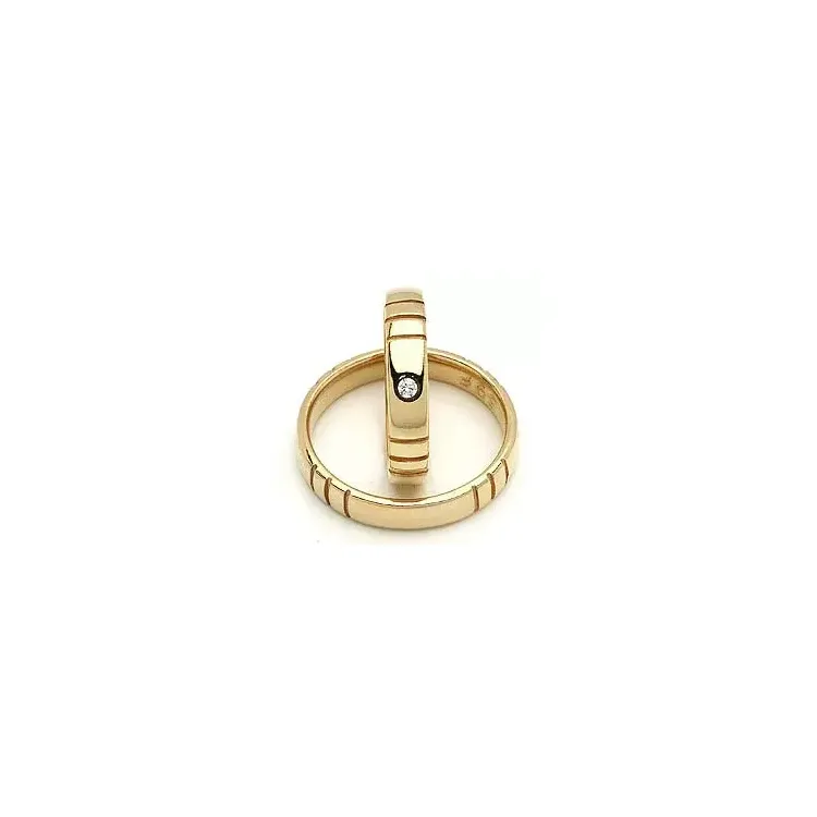 Trauringe von rs of scandinavia in 8 Karat Gold 0,02 ct