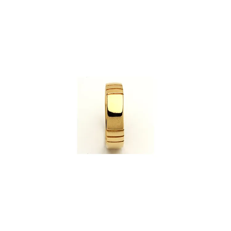 Trauring von rs of scandinavia in 14 Karat Gold