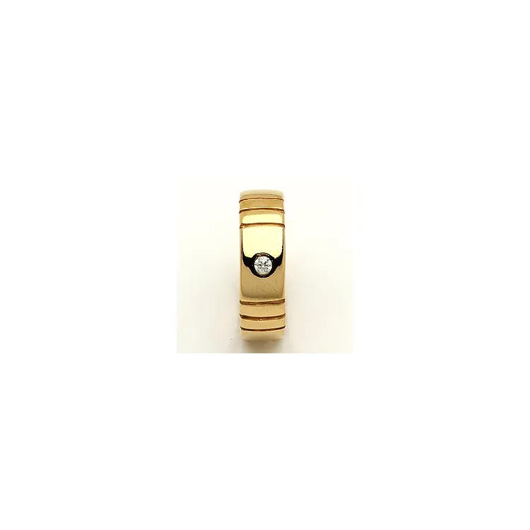 Trauring von rs of scandinavia in 14 Karat Gold 0,03 ct