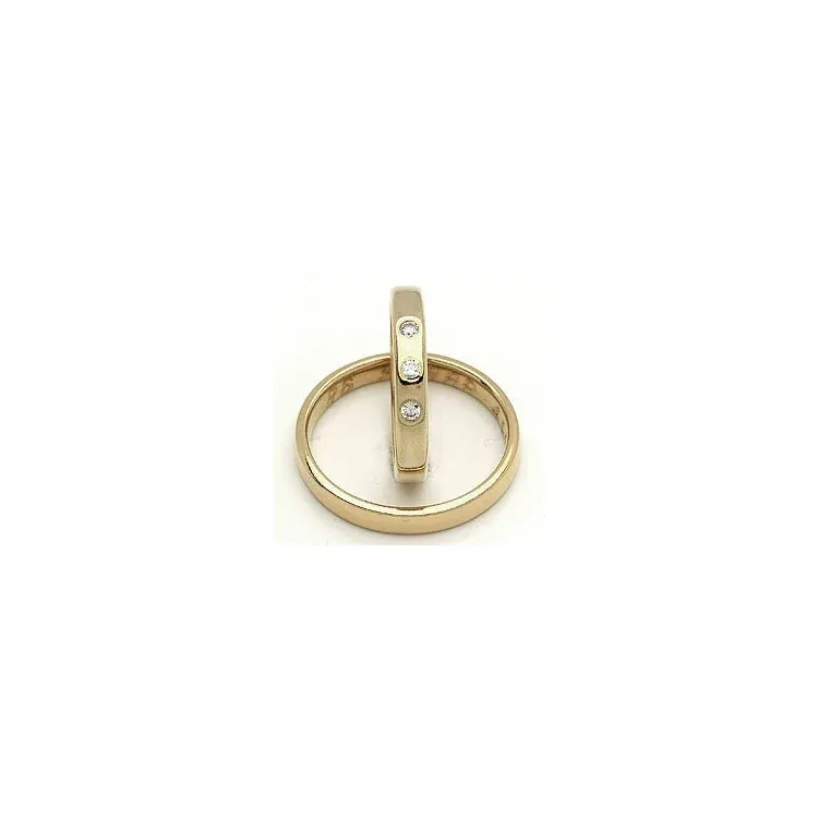 Trauringe von rs of scandinavia in 14 Karat Gold 0,06 ct