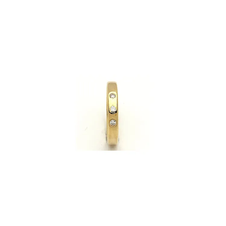 Trauring von rs of scandinavia in 14 Karat Gold 0,06 ct