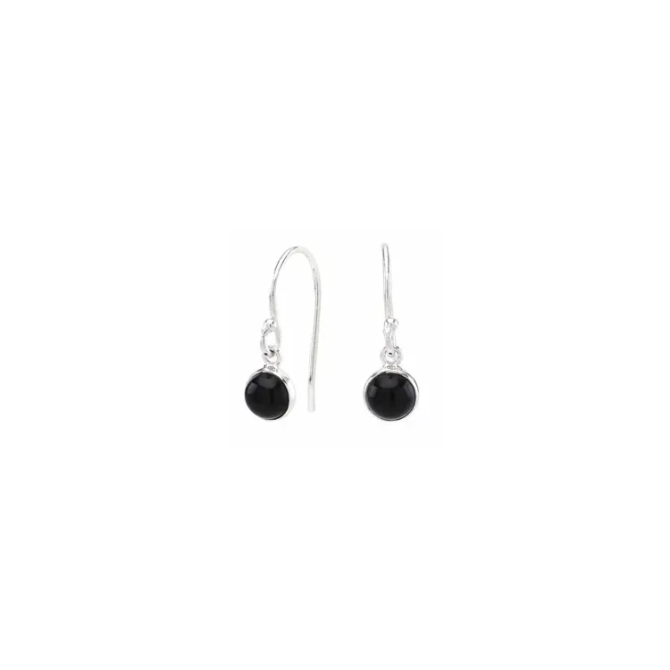 NORDAHL ANDERSEN Sweets Onyx Ohrringe in Silber schwarz Onyx
