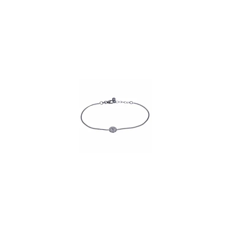 NORDAHL ANDERSEN N Armband in oxidiertem Sterlingsilber