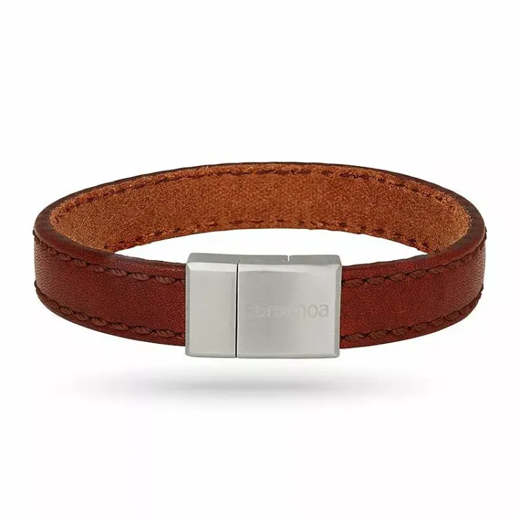 Nordahl andersen braunen armband in leder