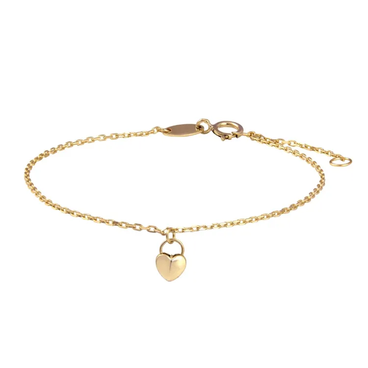 Kinder NORDAHL ANDERSEN Herz Armband in 8 Karat Gold