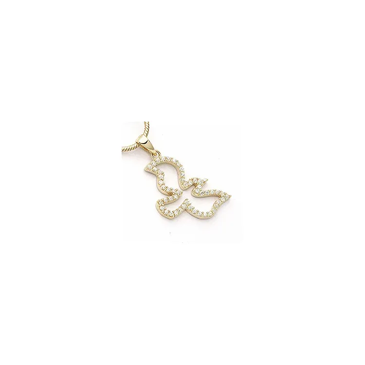 Vögel Anhänger aus 9 Karat Gold