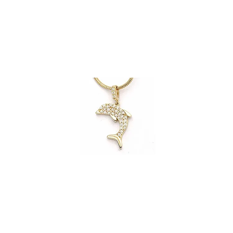 Delfin Anhänger aus 9 Karat Gold