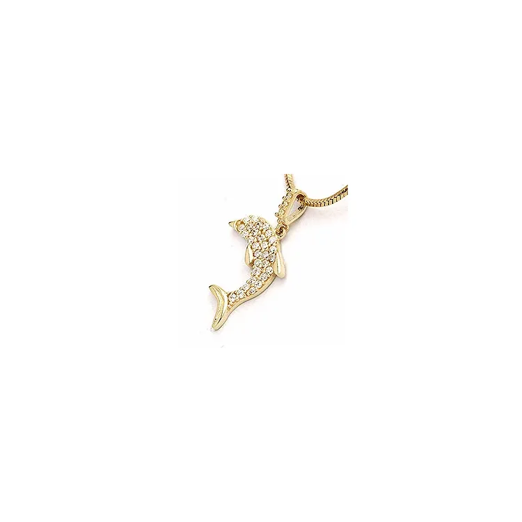 Delfin Anhänger aus 9 Karat Gold
