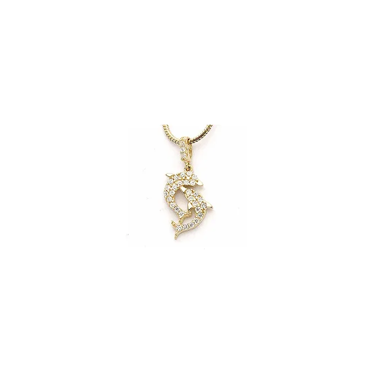 Delfin Anhänger aus 9 Karat Gold