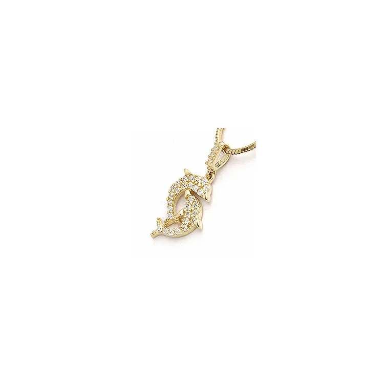 Delfin Anhänger aus 9 Karat Gold