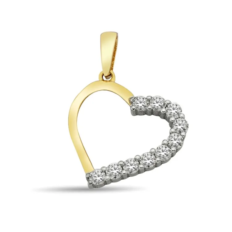 Herz Anhänger aus 9 Karat Gold