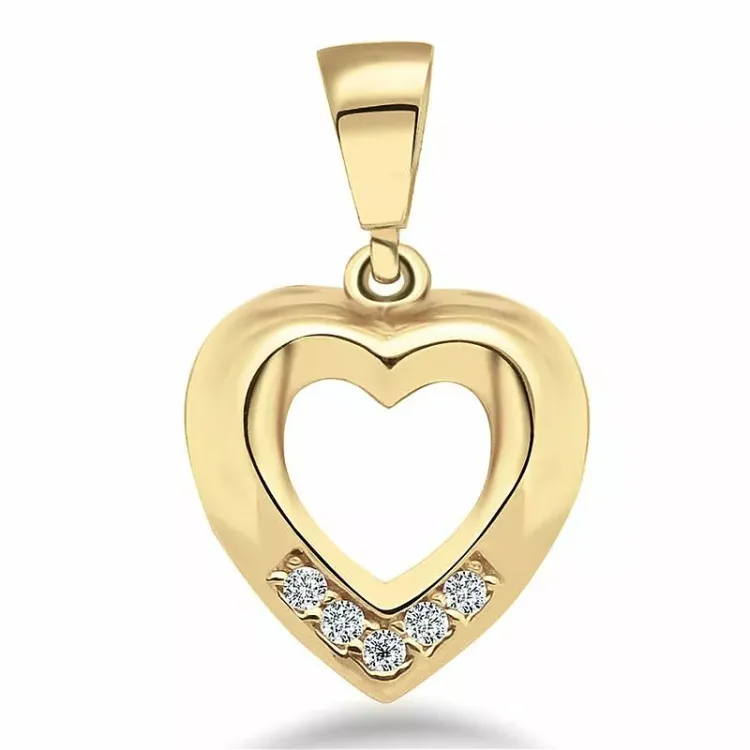 Herz Anhänger aus 9 Karat Gold
