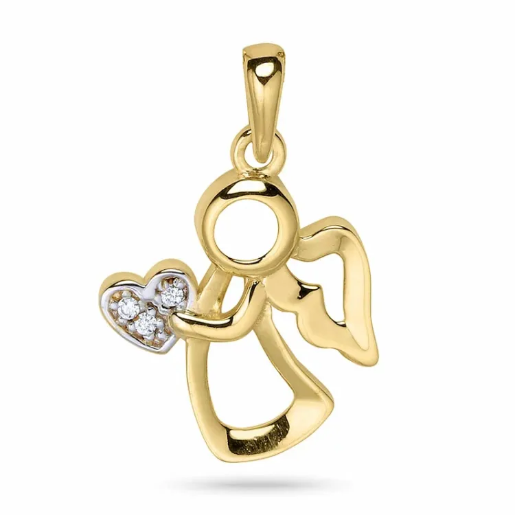 Engel Anhänger aus 9 Karat Gold - Gold Collection
