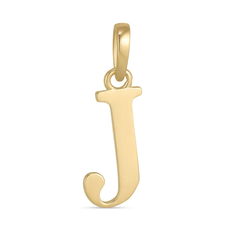 buchstab j Anhänger aus 9 Karat Gold - My Letter