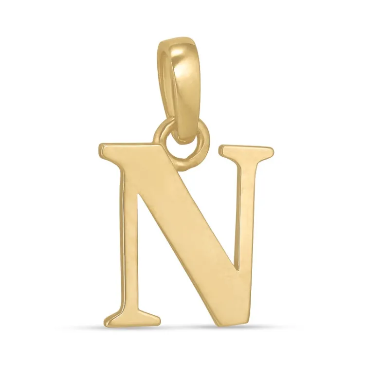 buchstab n Anhänger aus 9 Karat Gold - My Letter