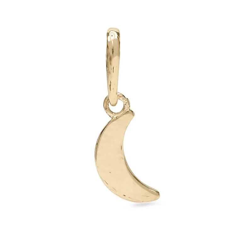 klein Mond Anhänger aus 9 Karat Gold - Gold Collection