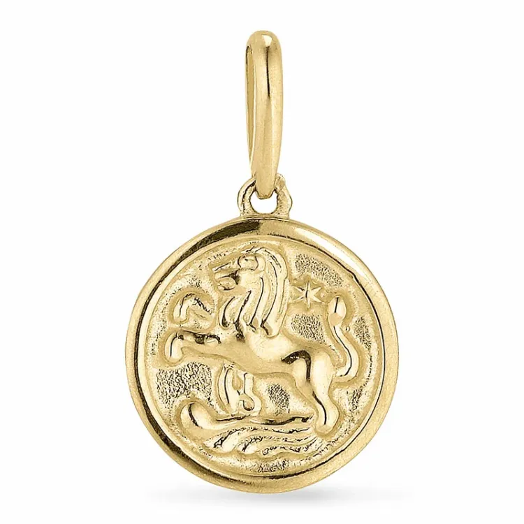 sternzeich löwe Anhänger aus 9 Karat Gold - Gold Collection