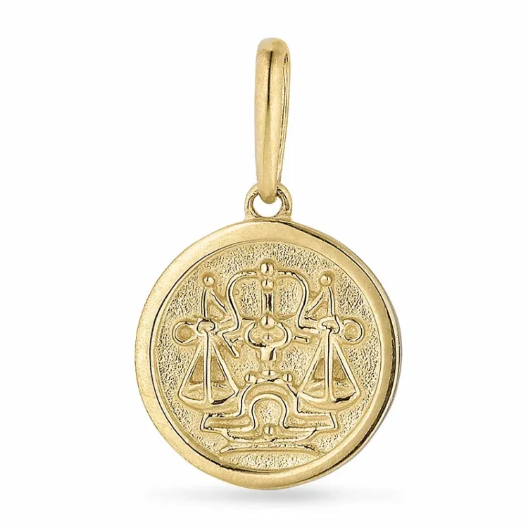 sternzeich waage Anhänger aus 9 Karat Gold - Gold Collection