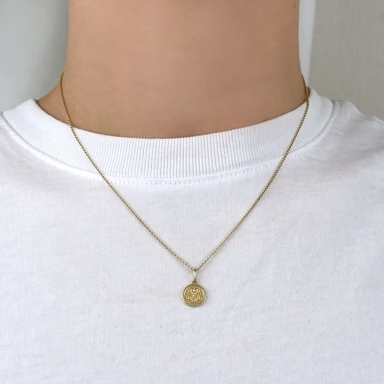sternzeich waage Anhänger aus 9 Karat Gold - Gold Collection