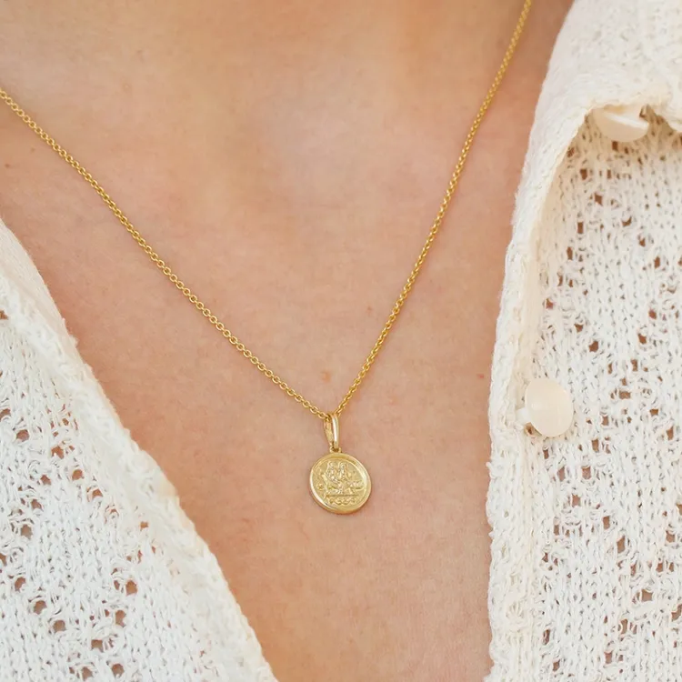 sternzeich zwillinge Anhänger aus 9 Karat Gold - Gold Collection