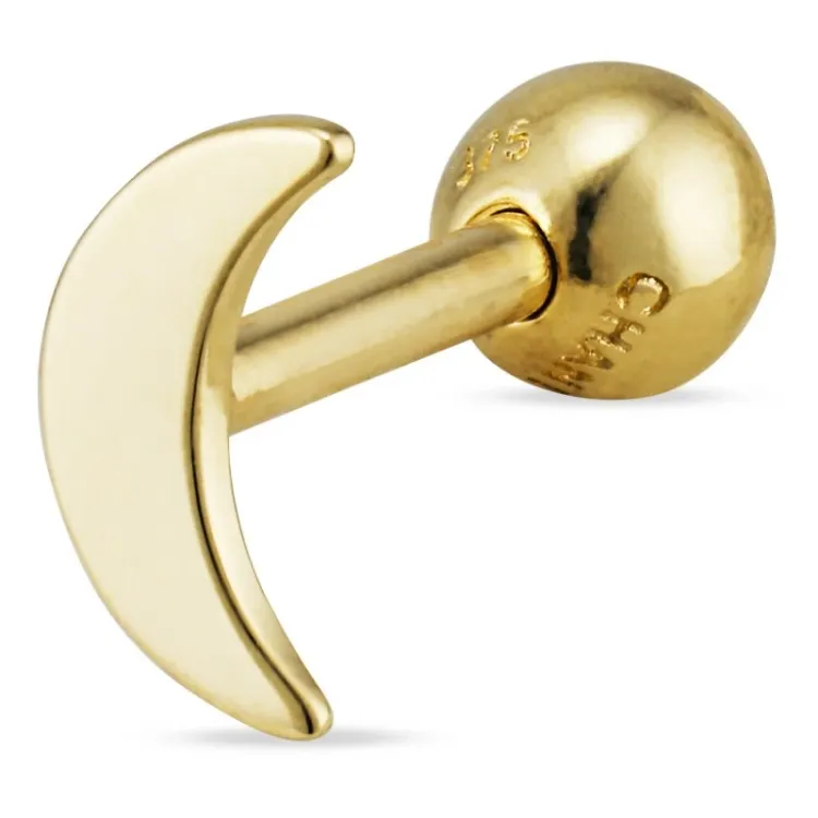 Mond helix piercing in 9 Karat Gold - Gold Collection