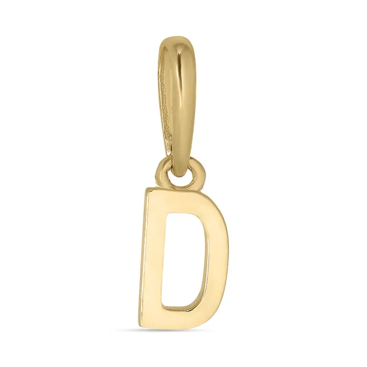 buchstab d Anhänger aus 9 Karat Gold - My Letter