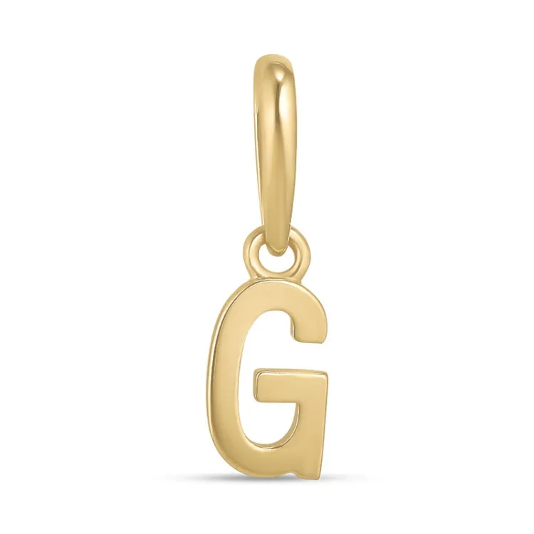 buchstab g Anhänger aus 9 Karat Gold - My Letter