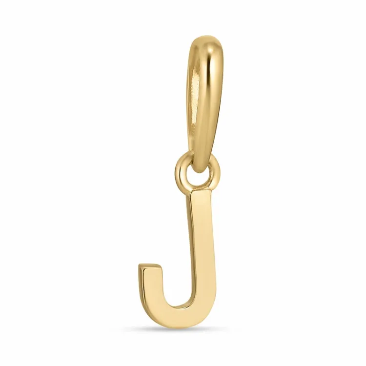 buchstab j Anhänger aus 9 Karat Gold - My Letter