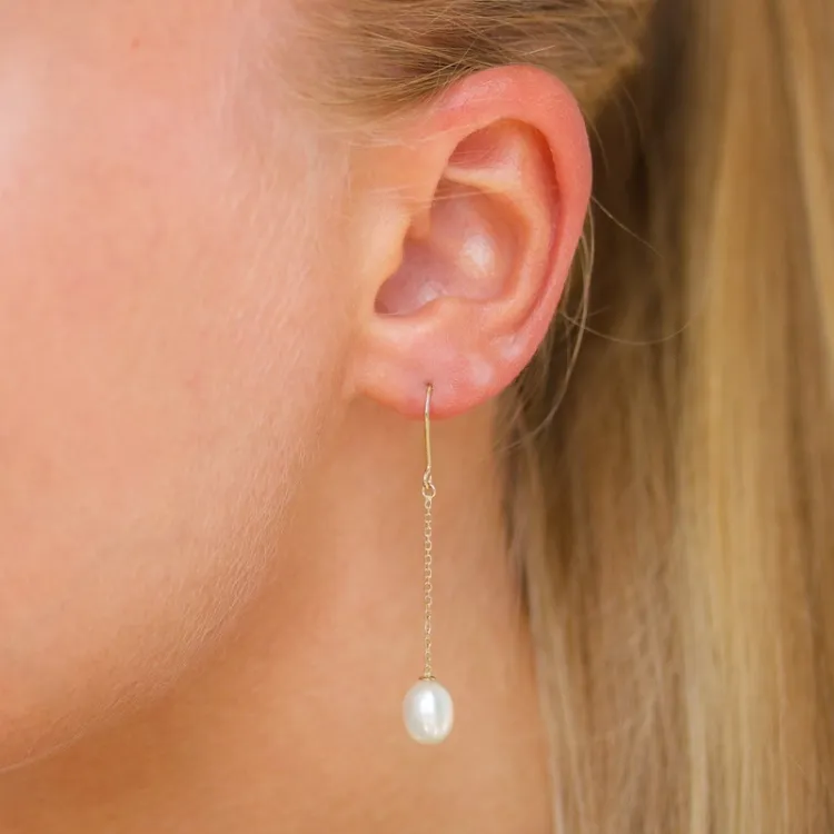 Ohrringe in 14 Karat Gold mit  - Gold Collection