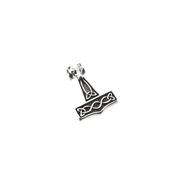 breit Hard Steel P423 Thors Hammer Anhänger in Stahl
