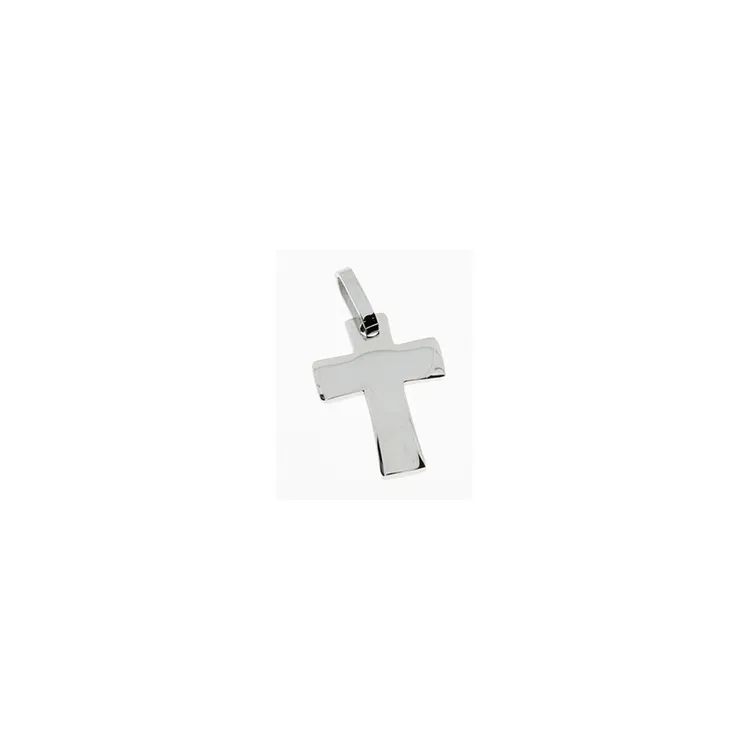 Hard Steel Kreuz Anhänger in Stahl