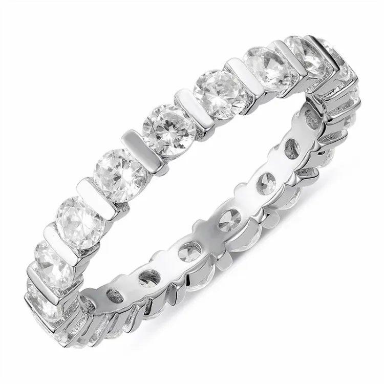 Zirkon Ring aus Silber