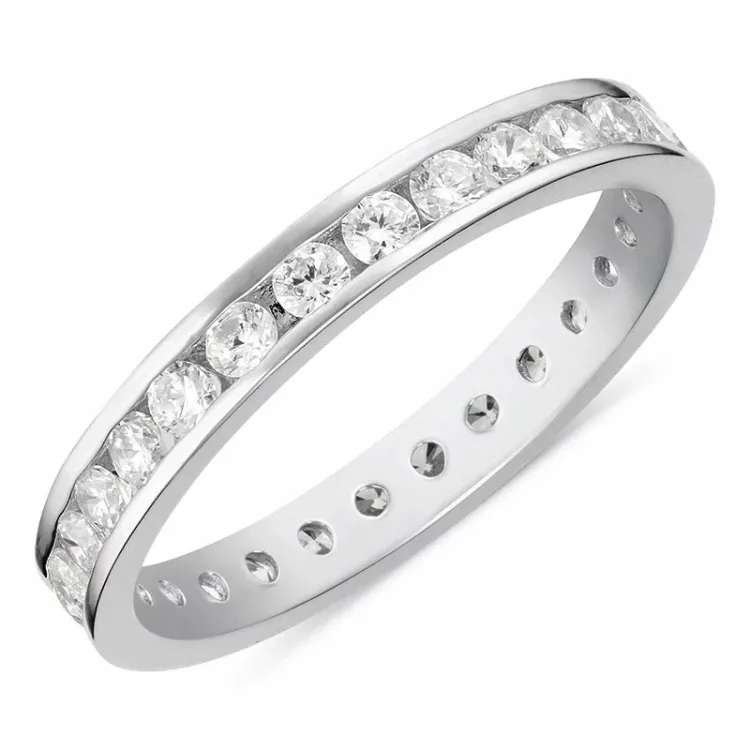 Zirkon Ring aus Silber