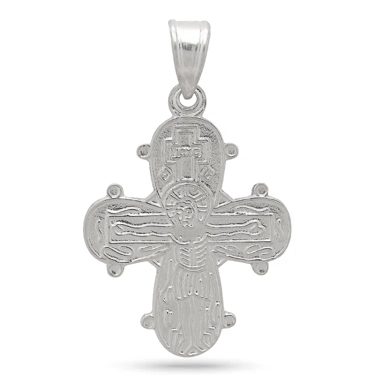 18 x 30 mm Dagmarkreuz aus Silber - Amoré