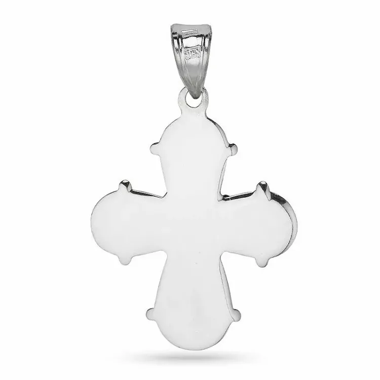18 x 30 mm Dagmarkreuz aus Silber - Amoré