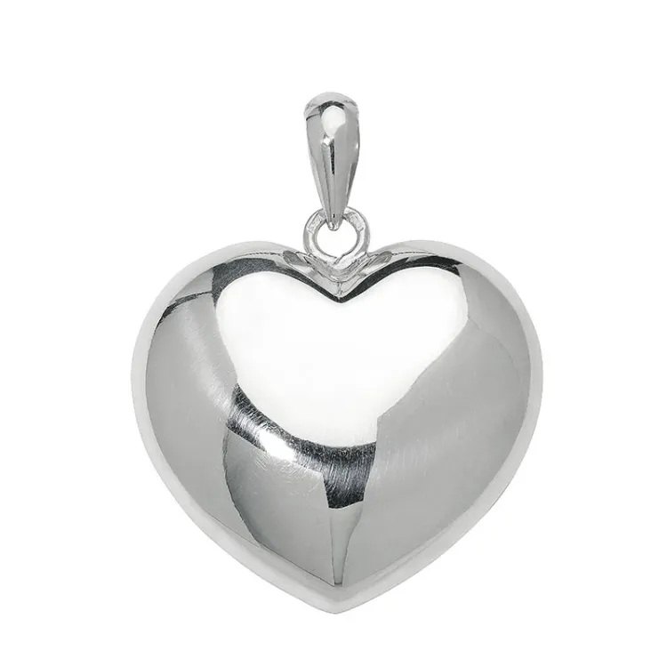 25 x 26 mm Herz Anhänger aus Silber - Amoré